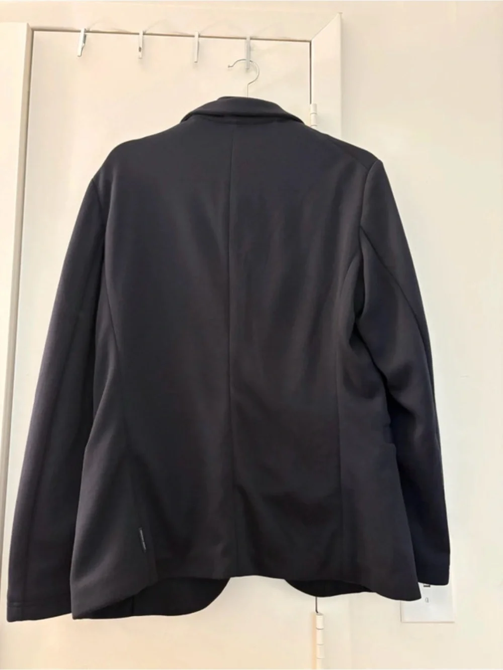 Armani Exchange A|X Hybrid Zip Blazer Jacket Black Size S